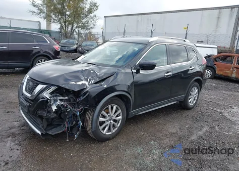 2019 Nissan Rogue Sv z USA, uszkodzony, nr VIN KNMAT2MT8KP532277